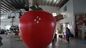 3.5m Height Apple Shaped Balloons Pantone Color Matched Printing Large