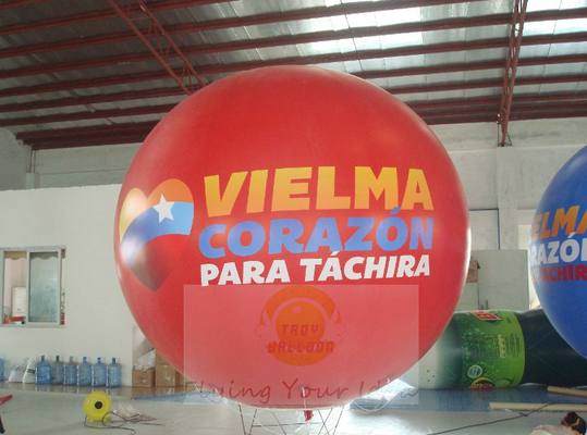 Bạt lớn Thổi lên Quảng cáo Bóng bay Helium Logo tùy chỉnh
